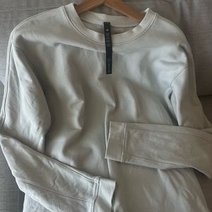 EUC - Lululemon Crewneck Sweatshirt - Light Grey - Size L
